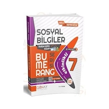 7. Sınıf Bumerang Etkinlikli Sosyal Bilgiler - Emre Tezcan - Günay Yayıncılık