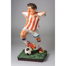 FORCHINO FUTBOLCU KUCUK Dekoratif Hediyelik Ev Ofis Aksesuarı