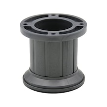 İbico Koltuk Baza Ayak 6cm X 51mm 90-2800-6-12 Gri Plastik Ayarlanabilir - 10'li Paket Diğer