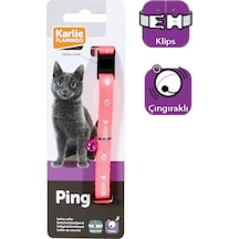 Karlie Kedi̇ Tasması Çing. 30cm Pembe