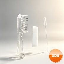 Saç Bakım Yağı Uygulama Tarağı Serum Tarağı Yeniden Doldurulabilir Hazne