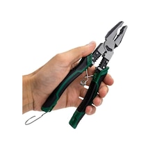 5 İ 1 Arada Çok Fonksiyonlu Pense 9 215 Mm Cr-v Krom Vanadyum Çelik Tel Kesme, Kablo S Standart