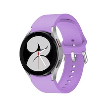 Samsung Uyumlu Galaxy Watch 4 44Mm Kordon Silikon Kordon