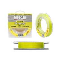 Mercan Platinum Pe 9X Örgü İp 150 M Sarı Misina