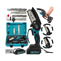 Maxplus Akülü Budama Testeresi 58vf Mini Zincirli Testere Çantalı Set