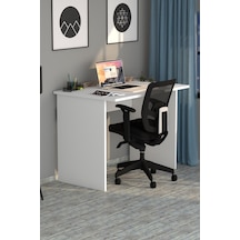 Moonlife Yağmur Çalışma Masası Beyaz