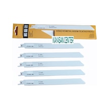 Kayasan 5 Adet Tilki Kuyruğu Kılıç Testere Bıçağı Metal 225 MM