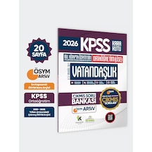 2026 Fullortaöğretim Kpss Vatandaşlık Kara Kutu ÖSYM Çıkmış Soru Bankası Son 15 Yıl(sadece Lise)