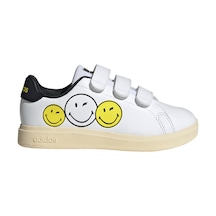 Adidas Advantage Smıley Cf Beyaz Erkek Çocuk Sneaker Beyaz
