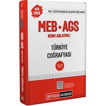 Pegem 2026 Meb-ags Türkiye Coğrafyası Konu Anlatımlı Pegem Akadem