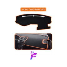 Volvo S40 2008-2012 Torpido Örtüsü Güneşten Korur Kolay Montaj Tam Uyum Tam Koruma C64 Kahverengi