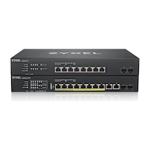 Zyxel Xs1930 12Hp 8Port 2Port 10G 8Port Poe 375W Multi Gigabit Yönetilebilir Switch