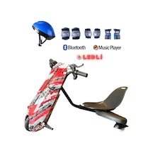 Citymate Drift Car Elektrikli Kaykay Bluetooth Dirift Kar Hoverboard Scooter Koruma Ekipmanı Hediye D17