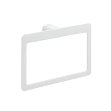 Pirenei Havluluk, Yuvarlak, 23 Cm - Mat Beyaz