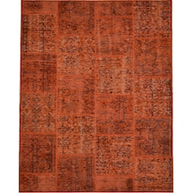 Patchwork El Dokuma Anadolu Halısı – Spring (424935546) Kiremit