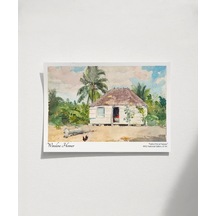 Çerçevesiz Poster Winslow Homer Yerli Klübesi