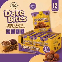 Talia Hurma Topu Kahve Kaplı Ve Kahve Kremalı 12'li Kutu 12x40g