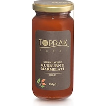 Toprak Doğal Bolu Şekersiz Kuşburnu Marmelatı 255 G