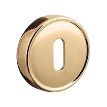 System Yuvarlak Oda Kapı Rozeti Gold Renk Ro14n Gl