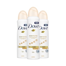 Dove Eventone Koltuk Altı Kararma Önleyici Kadın Sprey Deodorant 3 x 150 ML