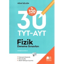 Nihat Bilgin Tyt-Ayt Fizik 30 Lu Deneme Sınavı