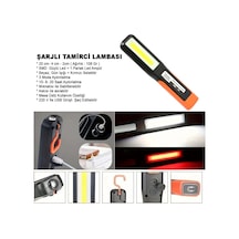 Ers Şarjlı Tamirci Lambası Wt-297 Çok Renkli