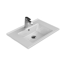 Turkuaz Renk Seramik Etajerli 65x45 Cm Dekoratif Ürün 508 Yeşil