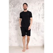 D's Damat Ds Damat Maschio Pamuk Şort Takım Siyah Ds5011 R001 Siyah