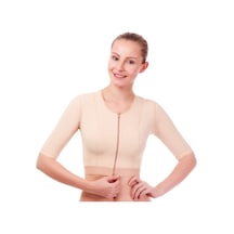 Fermuarli Göğüs Kol Sirt Korse Liposuction Korse Variteks 230