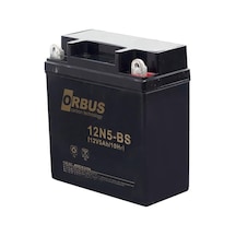 Orbus 12v 5ah Elektrikli Karbon Bisiklet Aküsü 12n5-bs Çok Renkli