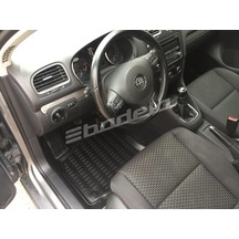 2012 2013 Volkswagen Golf 6 Araç Içi Paspas Havuzlu 3D Araca Özel
