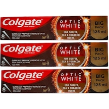 Colgate Optic White Beyazlatıcı Diş Macunu 3 x 125 ML Colgate Optic White Beyazlatıcı Diş Macunu 3 x 125 ML