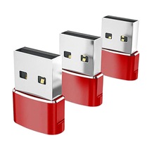 Suntek Type-C 3.1 - USB 2.0 Adaptör Fişi Kırmızı 3 Adet