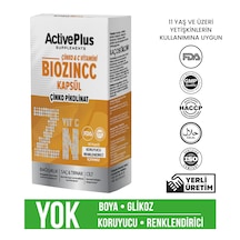 Active Plus Biozincc 30 Kapsül