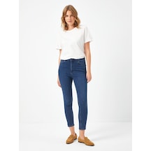 Faik Sönmez Yüksek Bel Bilek Boy Skinny Jean Pantolon 00030 001