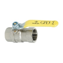 Gpd Kilitli Doğalgaz Küresel Vana 3/4''