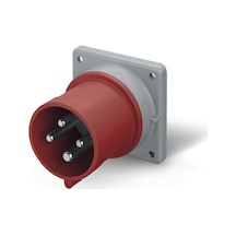 Scame IP44 Makine Fişi (Düz) 5  x  32 A (3P+N+E) Trifaze
