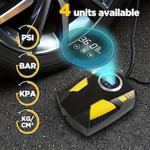 Challenger Zihinsel Dijital Ekranlı Siyah Dc12v Hava Pompası Otomatik Kapanış Aşırı Isınma Koruma