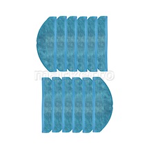 12 Adet Philips Uyumlu Homerun 7000 Serisi Mop Bezi Aqua Xu7000 / Xu7100