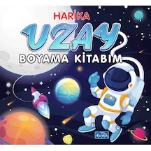 Harika Uzay Boyama Kitabım - Yqbx-717995