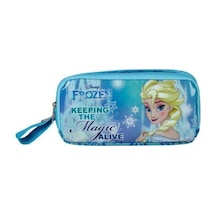 Frozen Lisanslı Kalem Çantası - Elsa Kalemlik İki Bölmeli Diğer