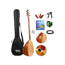 Yonka B-141u Uzun Sap Karaağaç Gövde Kaliteli Gürgen Sap Saz Bağlama Seti