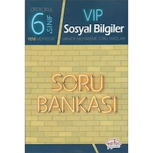 6.Sınıf Vip Sosyal Bilgiler Soru Bankası - Editör Yayınevi