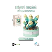 Panlos Micro Block Bitki Serisi 1253 Çiçek Buketi 252 Parça Oyuncak Yapım Seti Ffp-1253