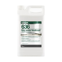 Clin Azur 636 - 5 Lt Gri Su Tankı Temizleyici - Giderlerdeki Kötü Kokulara Ve Yağ Birikintilerine Biyolojik Çözüm