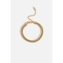 Zincir Örgü Bileklik Gold 46428265