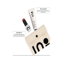 Catch Bloom Pocket Lip & Cheek Stick Scarlet + Broad Spectrum Spf 50+ Sunscreen 00 Clear