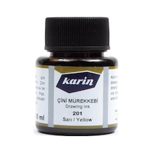 Karin Çini Mürekkebi 45Ml - Sarı