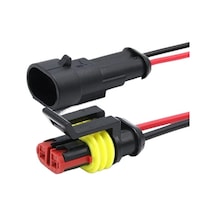 Kun Sr 5 Su/kanıt Elektrikli Otomatik Erkek Kadın Konnektör Tapası Kablo Kablo Demeti