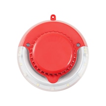 Teknim Tfs-4192r Konvansiyonel Flaşörlü Yangın Alarm Sireni - Kırmızı